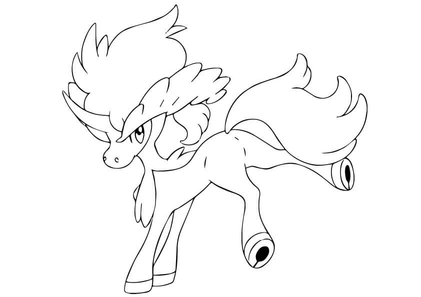 Keldeo Kick Tegninger til Farvelægning