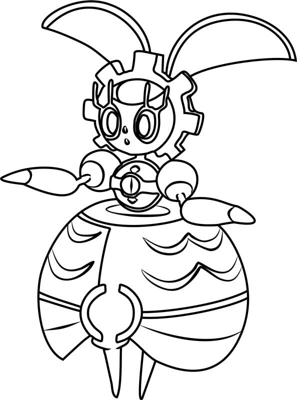 Nice Magearna Tegninger til Farvelægning