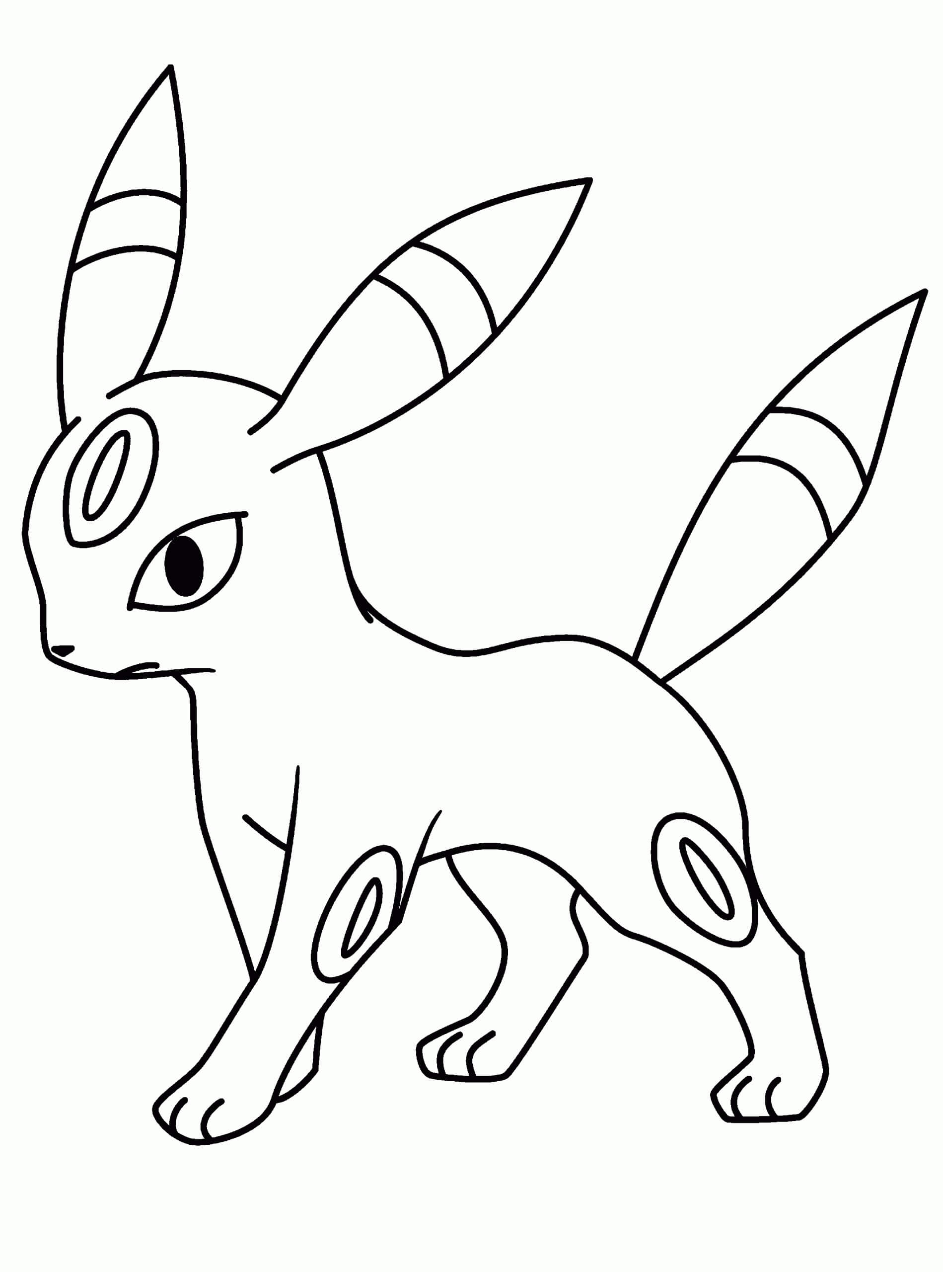 Pokemon Modeste Tegninger til Farvelægning