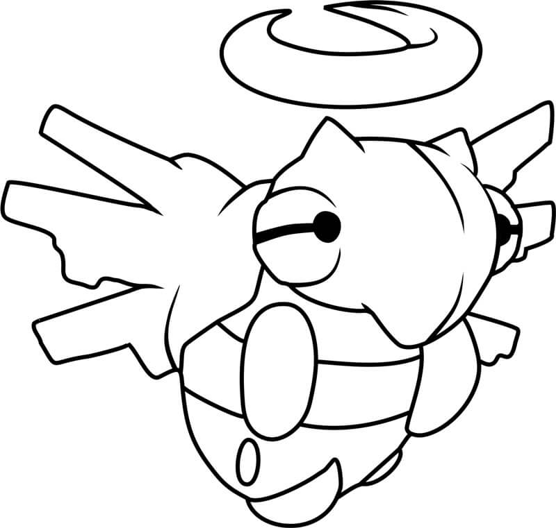 Pokemon Shedinja Tegninger til Farvelægning