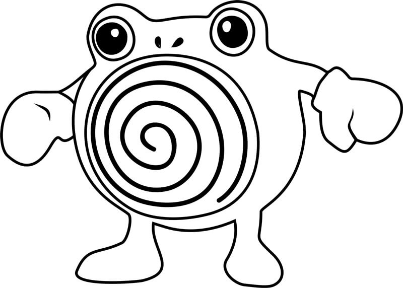 Pokemon Tourbillon Tegninger til Farvelægning