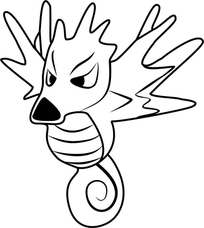 Slowbro Pokemon Tegninger til Farvelægning