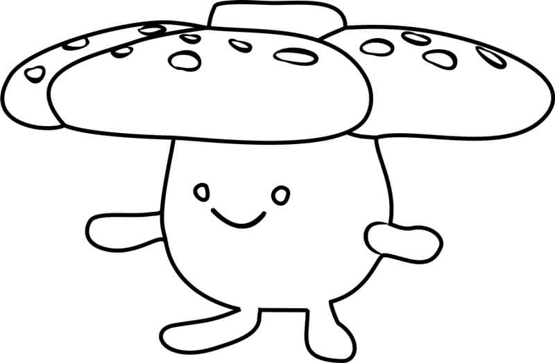 Vileplume Pokemon GO Tegninger til Farvelægning