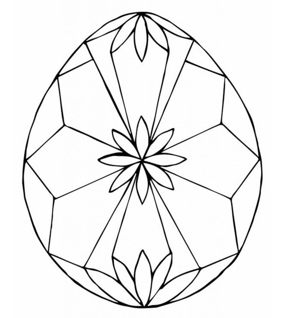 Æg diamant Tegninger til Farvelægning