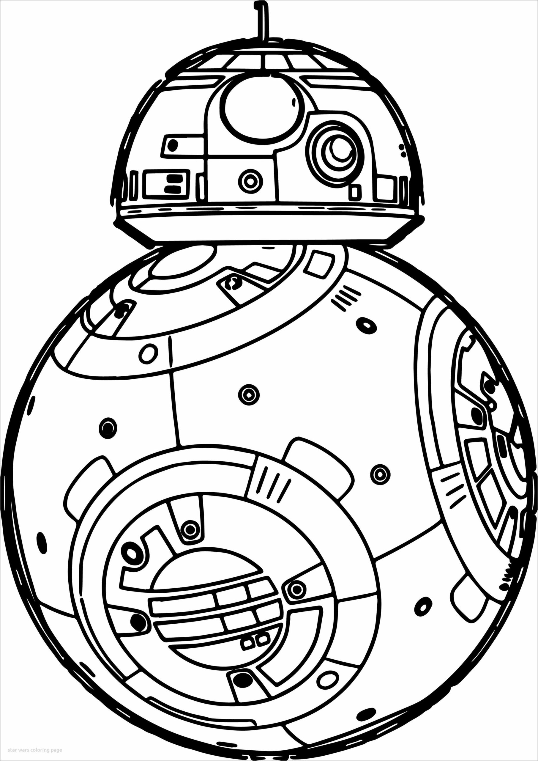 BB-8 i Star Wars Tegninger til Farvelægning