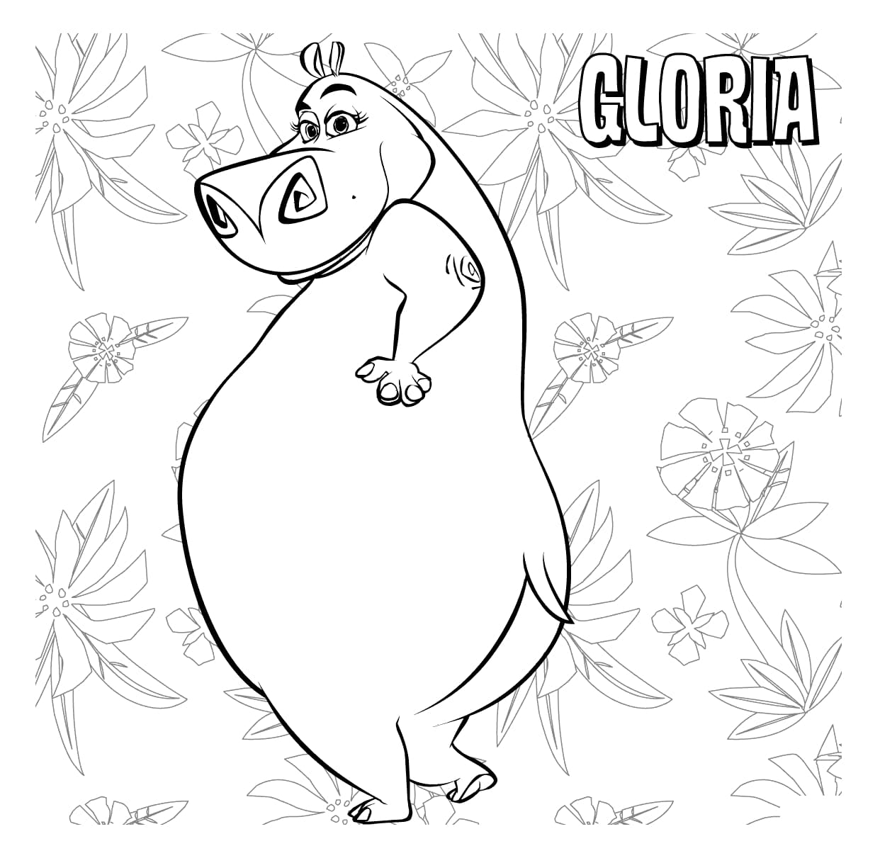 Gloria Tegninger til Farvelægning