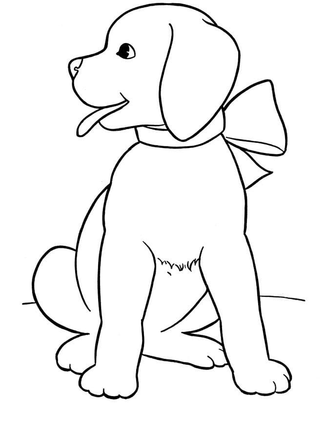 Hundepasning Tegninger til Farvelægning