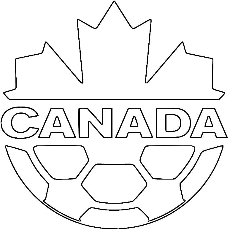 Canadas hold-VM 2022 Tegninger til Farvelægning