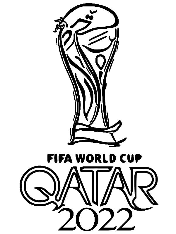 FIFA World Cup 2022 i Qatar Tegninger til Farvelægning