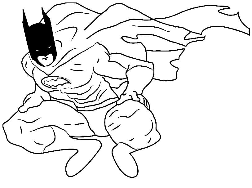 Batman Er Sej Tegninger til Farvelægning