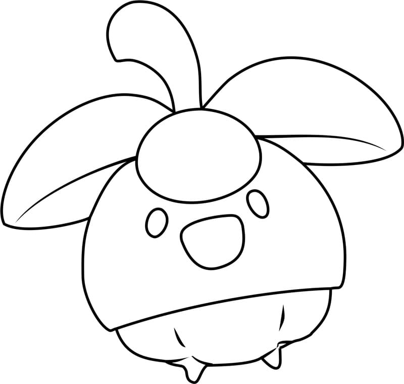 Bounsweet Pokemon Tegninger til Farvelægning