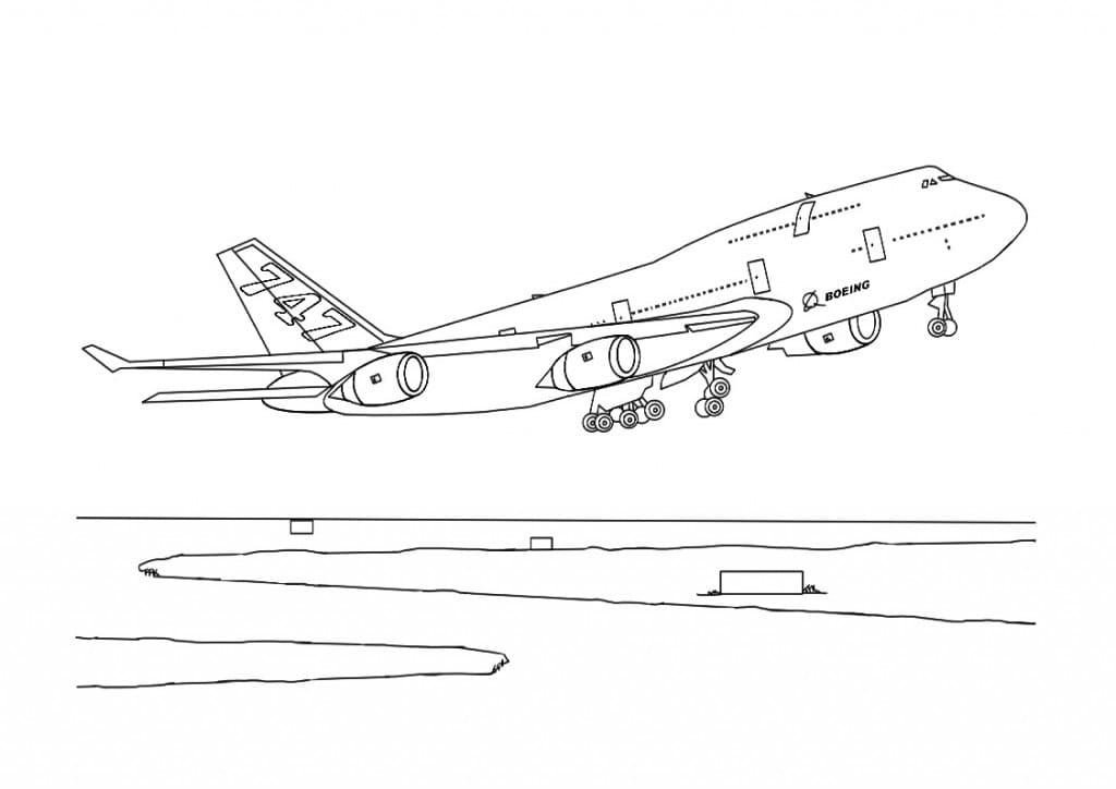 Flyvemaskine Letter Tegninger til Farvelægning