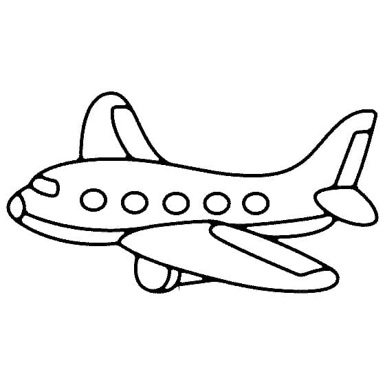 Gratis Fly For Børn Tegninger til Farvelægning