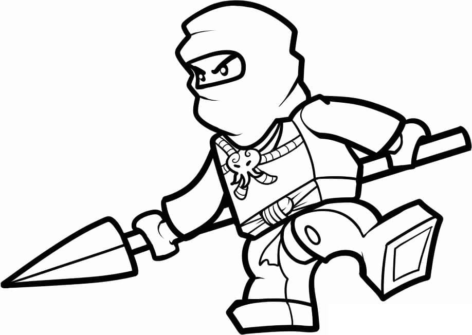 Gratis Lego Ninjago, Der Kan Udskrives Tegninger til Farvelægning