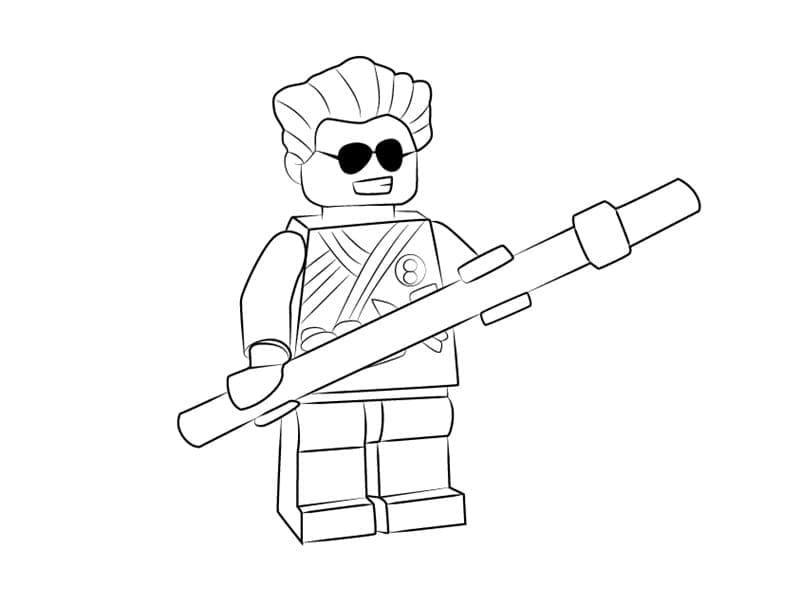 Lego Ninjago Griffin Turner Tegninger til Farvelægning