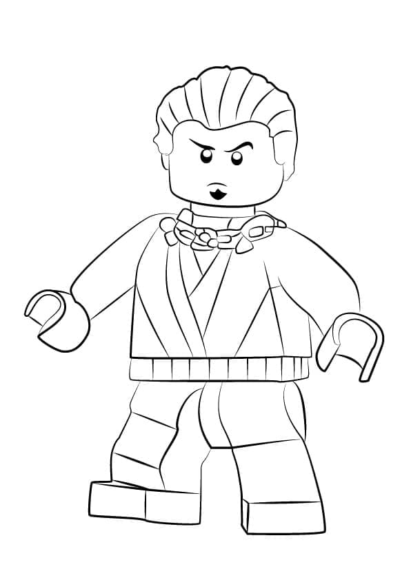 Lego Ninjago Neuro Tegninger til Farvelægning