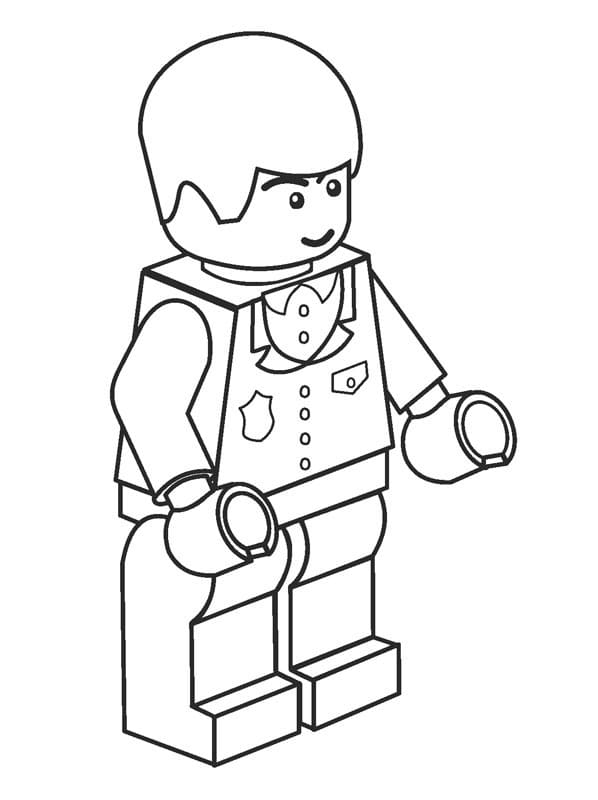Lego Tegninger til Farvelægning