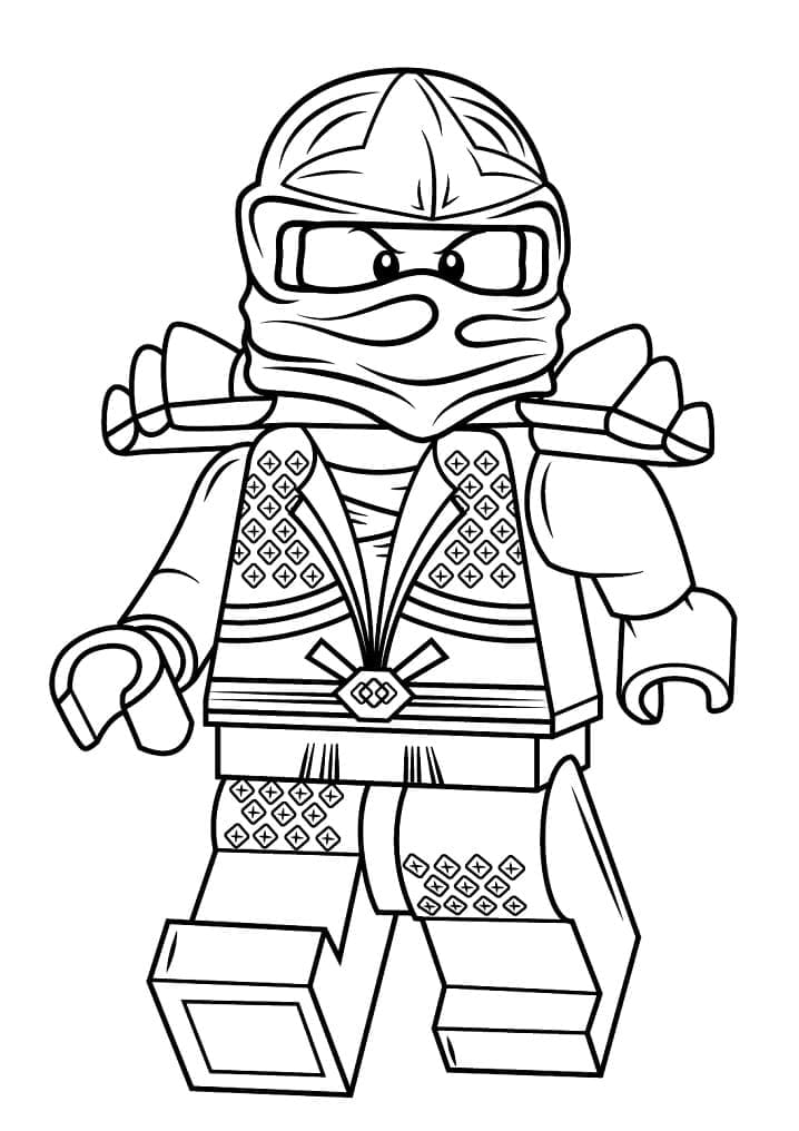 Lloyd Lego Ninjago Tegninger til Farvelægning