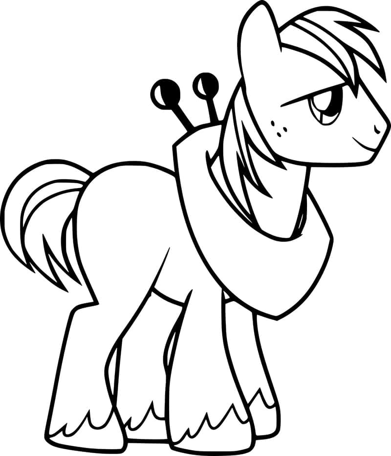 My Little Pony Big Macintosh Tegninger til Farvelægning