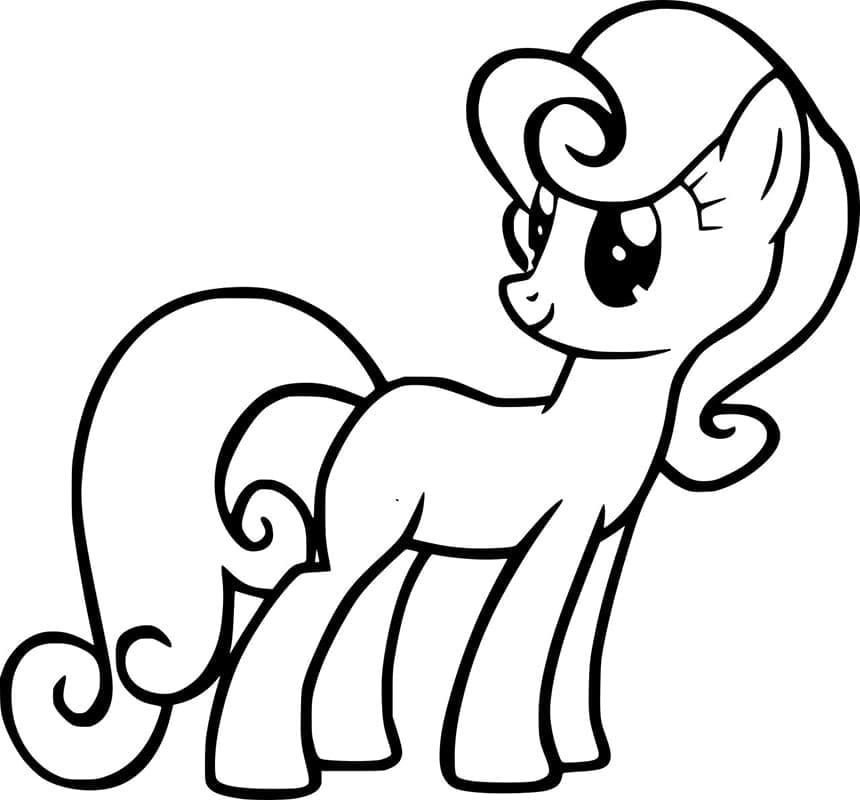 My Little Pony Bon Bon Tegninger til Farvelægning