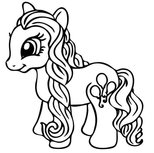 My Little Pony Pinkie Pie Tegninger til Farvelægning