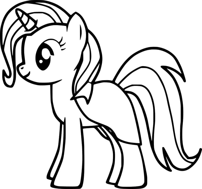 My Little Pony Trixie Tegninger til Farvelægning