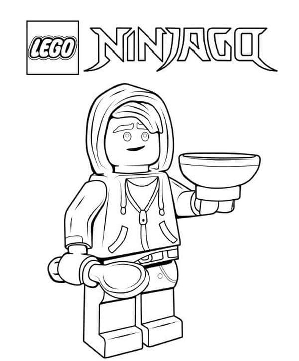 Ninjago Printbar Tegninger til Farvelægning