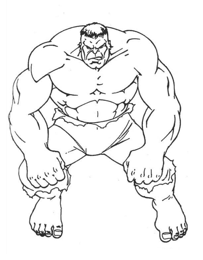 Normal Hulk Tegninger til Farvelægning