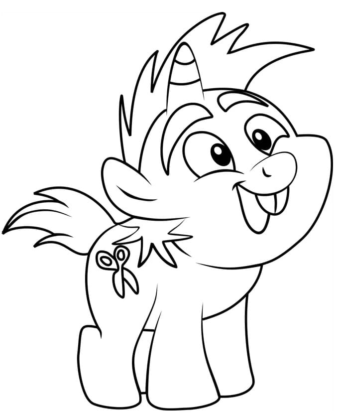 Snips My Little Pony Tegninger til Farvelægning