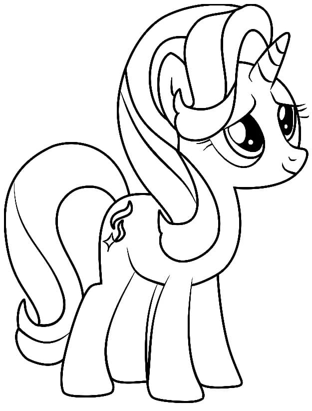 Starlight Glimmer My Little Pony Tegninger til Farvelægning