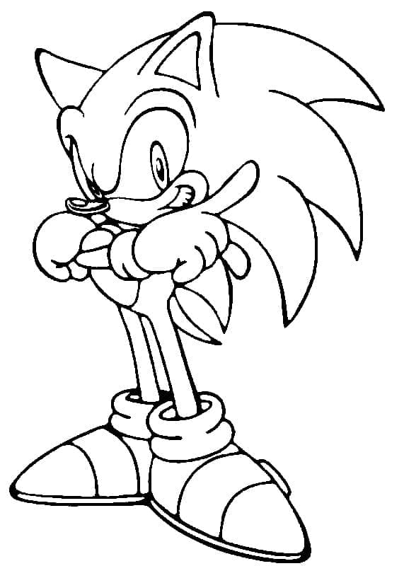 Utrolige Sonic Tegninger til Farvelægning