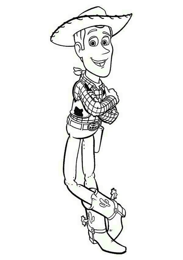 Woody Toy Story Tegninger til Farvelægning