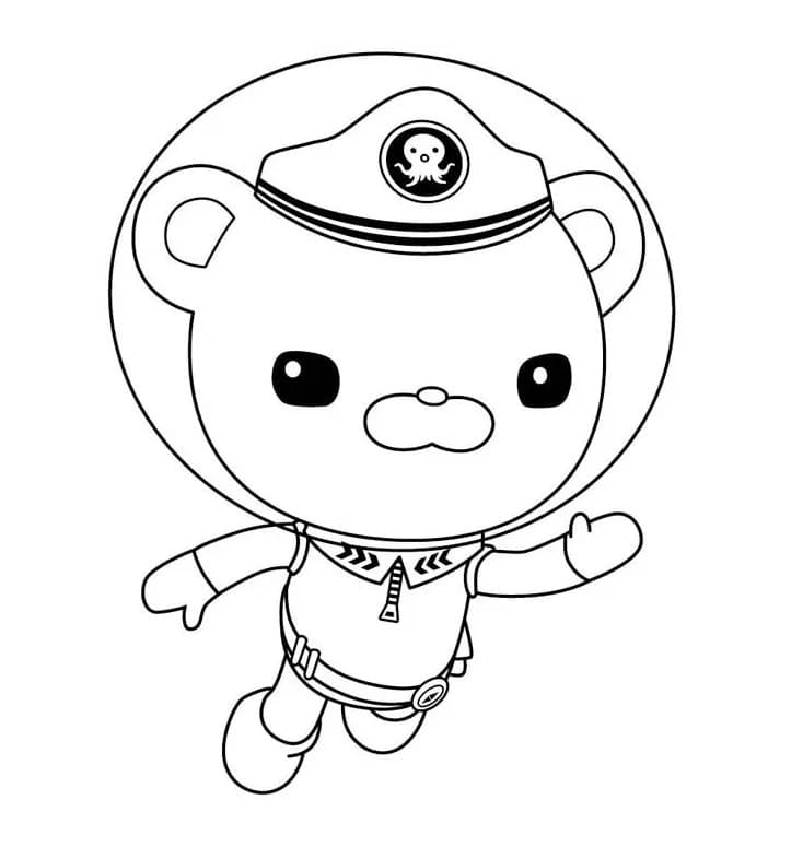 Barnacles fra Octonauts Tegninger til Farvelægning