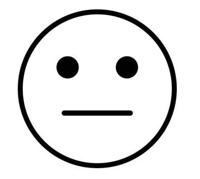 Neutral Ansigts Emoji Tegninger til Farvelægning