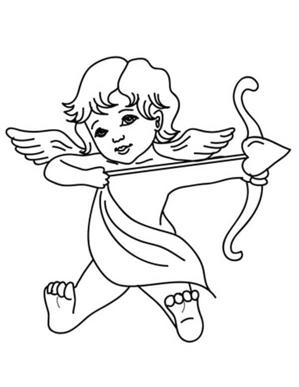 Perfekt Cupido Tegninger til Farvelægning