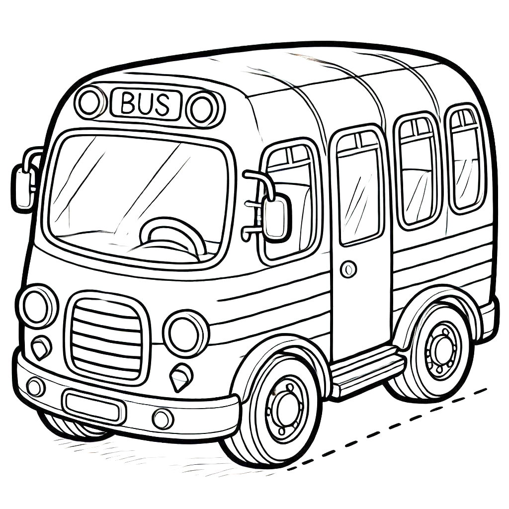 ByBusExpress Tegninger til Farvelægning