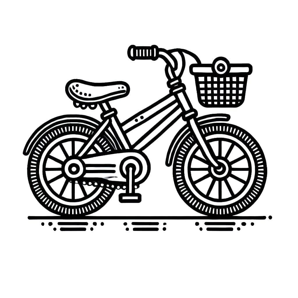 Cykelfarer Tegninger til Farvelægning