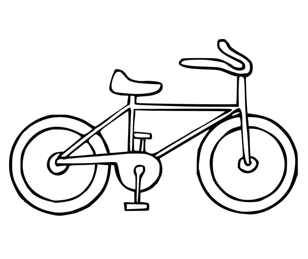 Cykelfri printbar Tegninger til Farvelægning