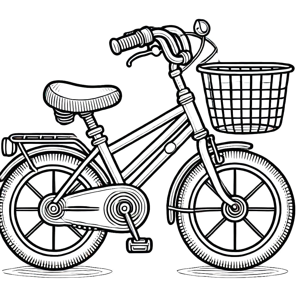 Cykelstjerne Tegninger til Farvelægning