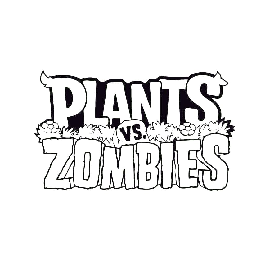 Plants vs Zombies Tegninger til Farvelægning