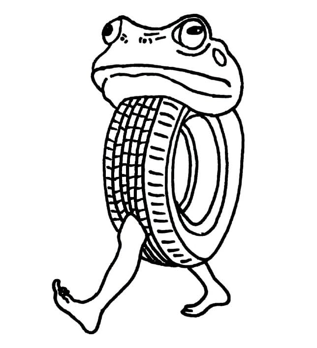 Brainrot Boneca Ambalabu Tegninger til Farvelægning