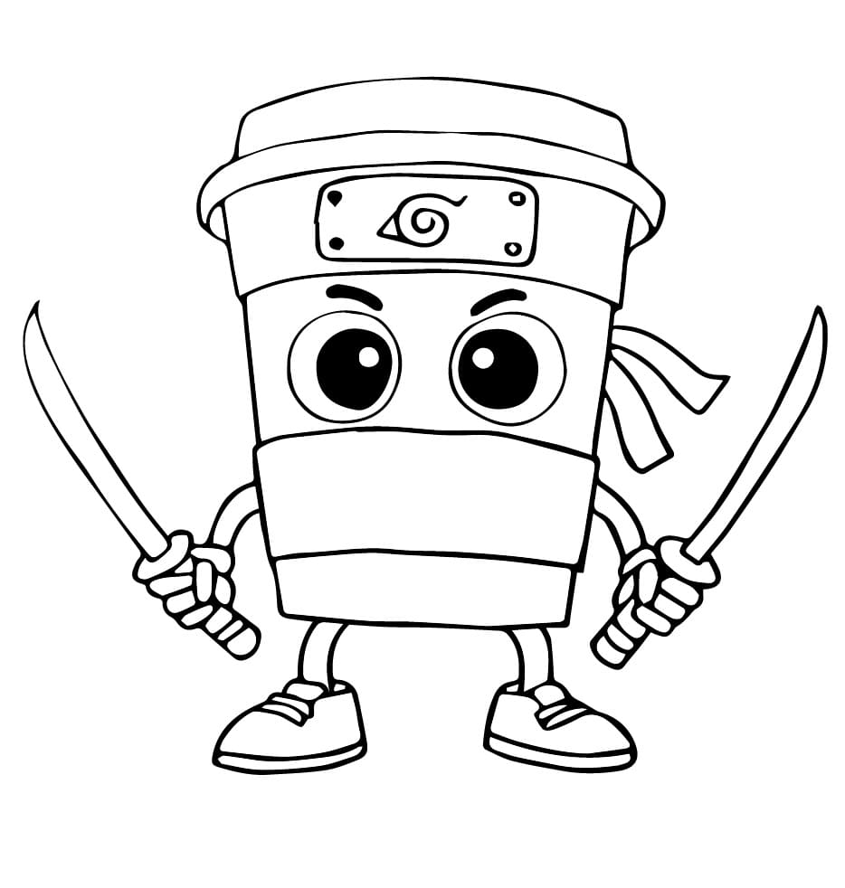 Capuchino Assassino Tegninger til Farvelægning