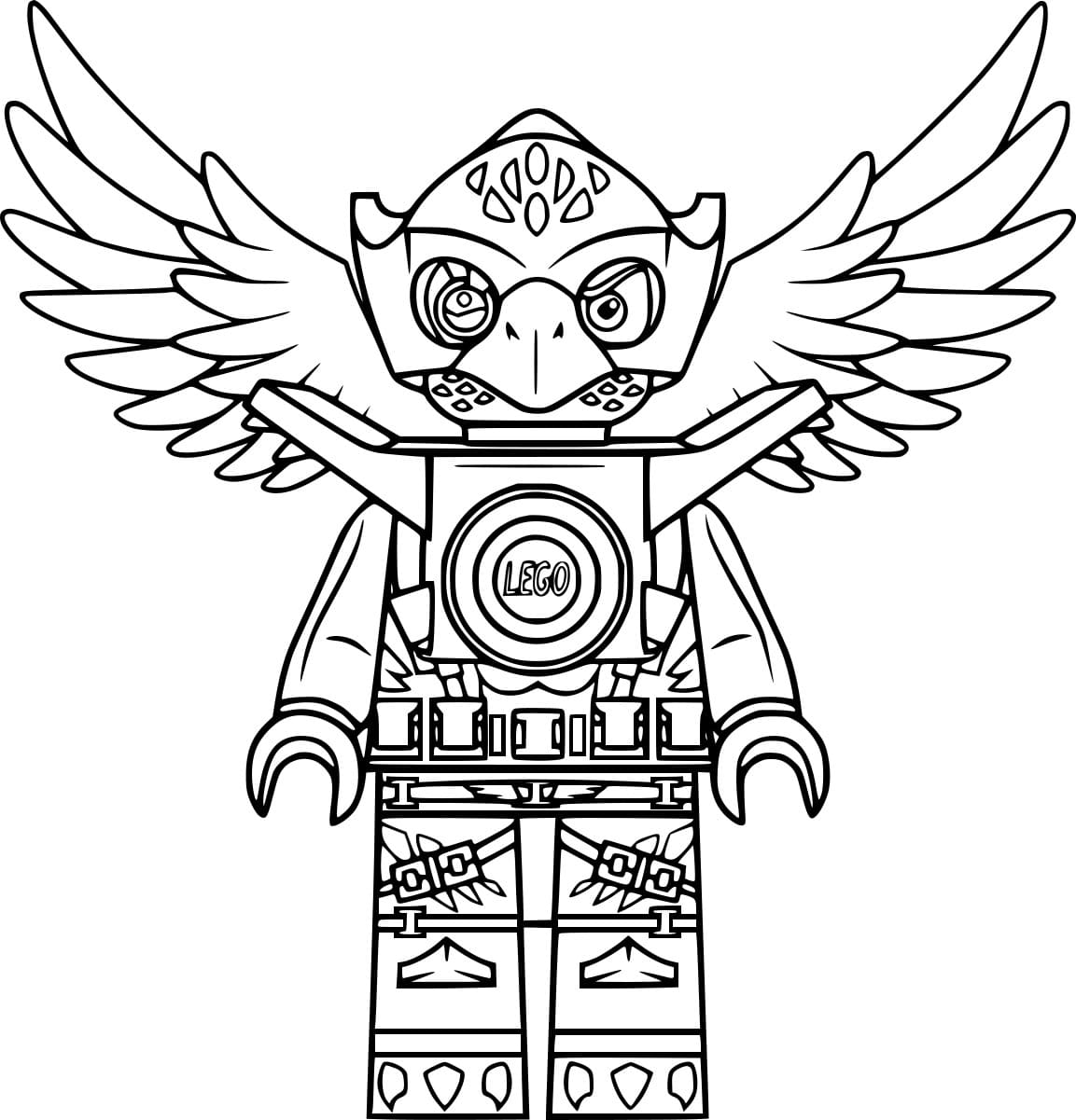 Eglor ørn Tegninger til Farvelægning