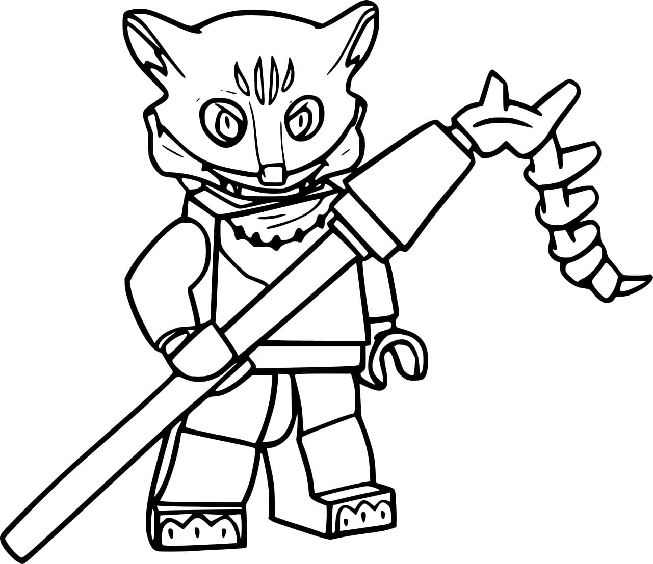 Furty ræv Tegninger til Farvelægning