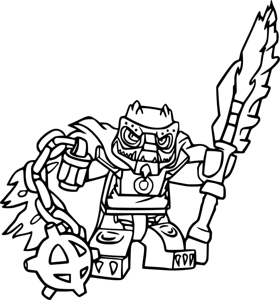 Krokodillestamme Tegninger til Farvelægning