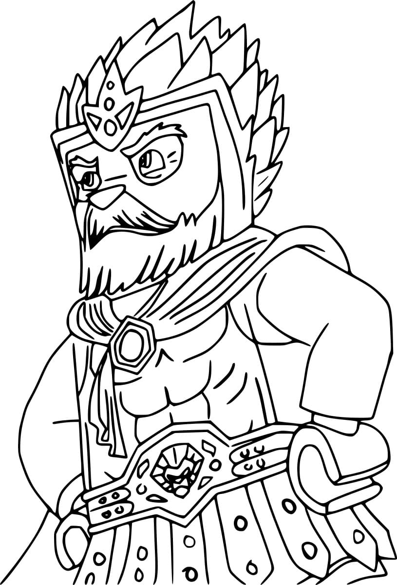 Lagravis løve Tegninger til Farvelægning