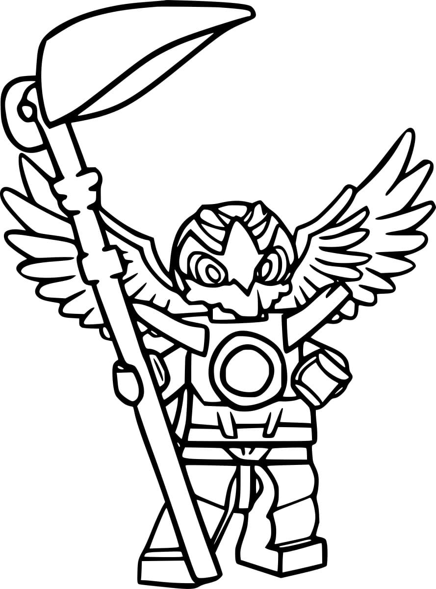 Rawzom Raven Tegninger til Farvelægning