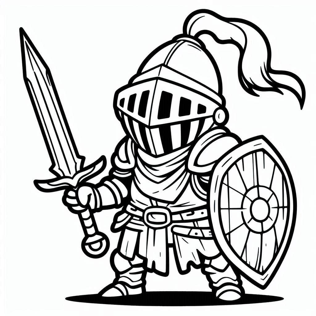 Afkøleridder Tegninger til Farvelægning