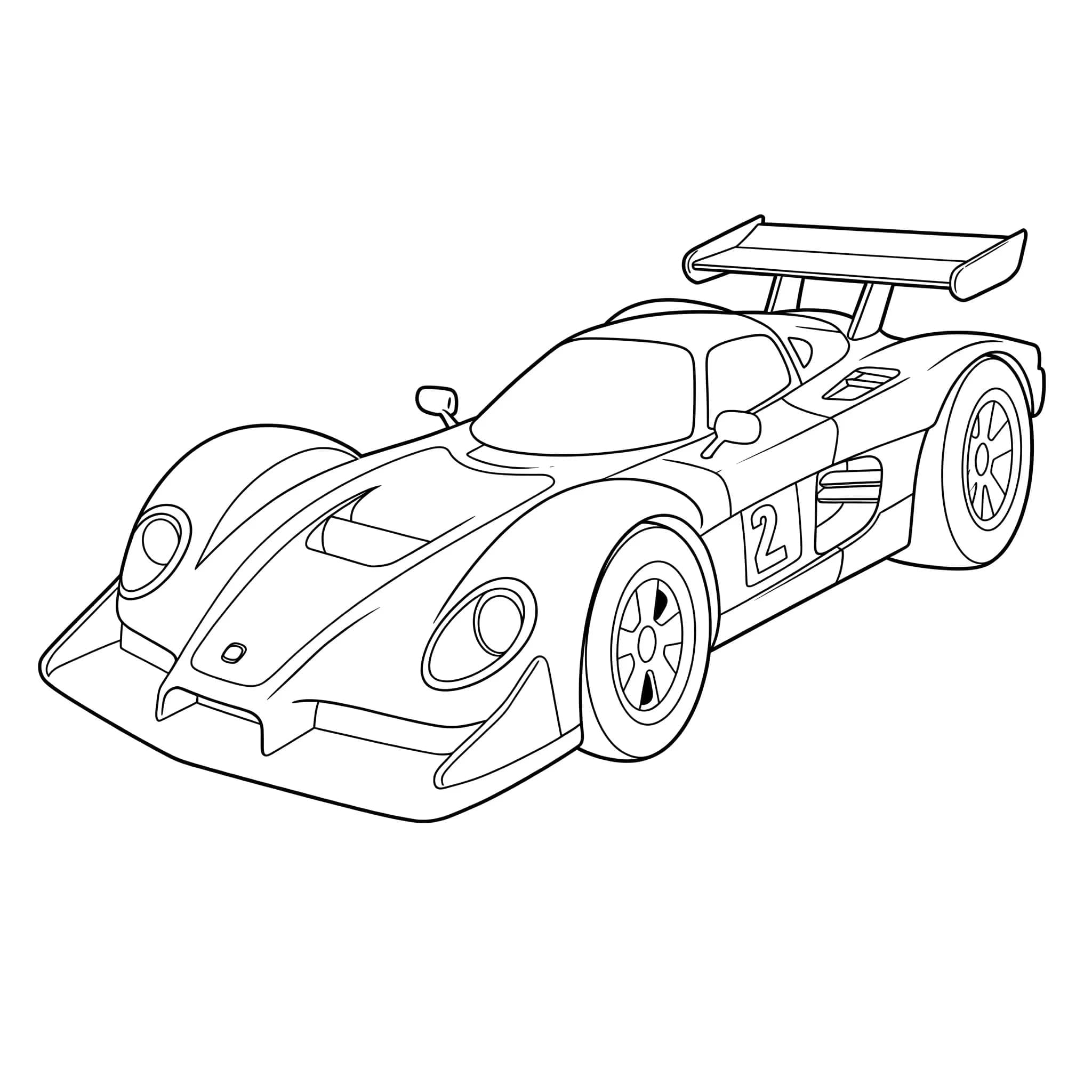 Gratis Formel 1 kunst Tegninger til Farvelægning