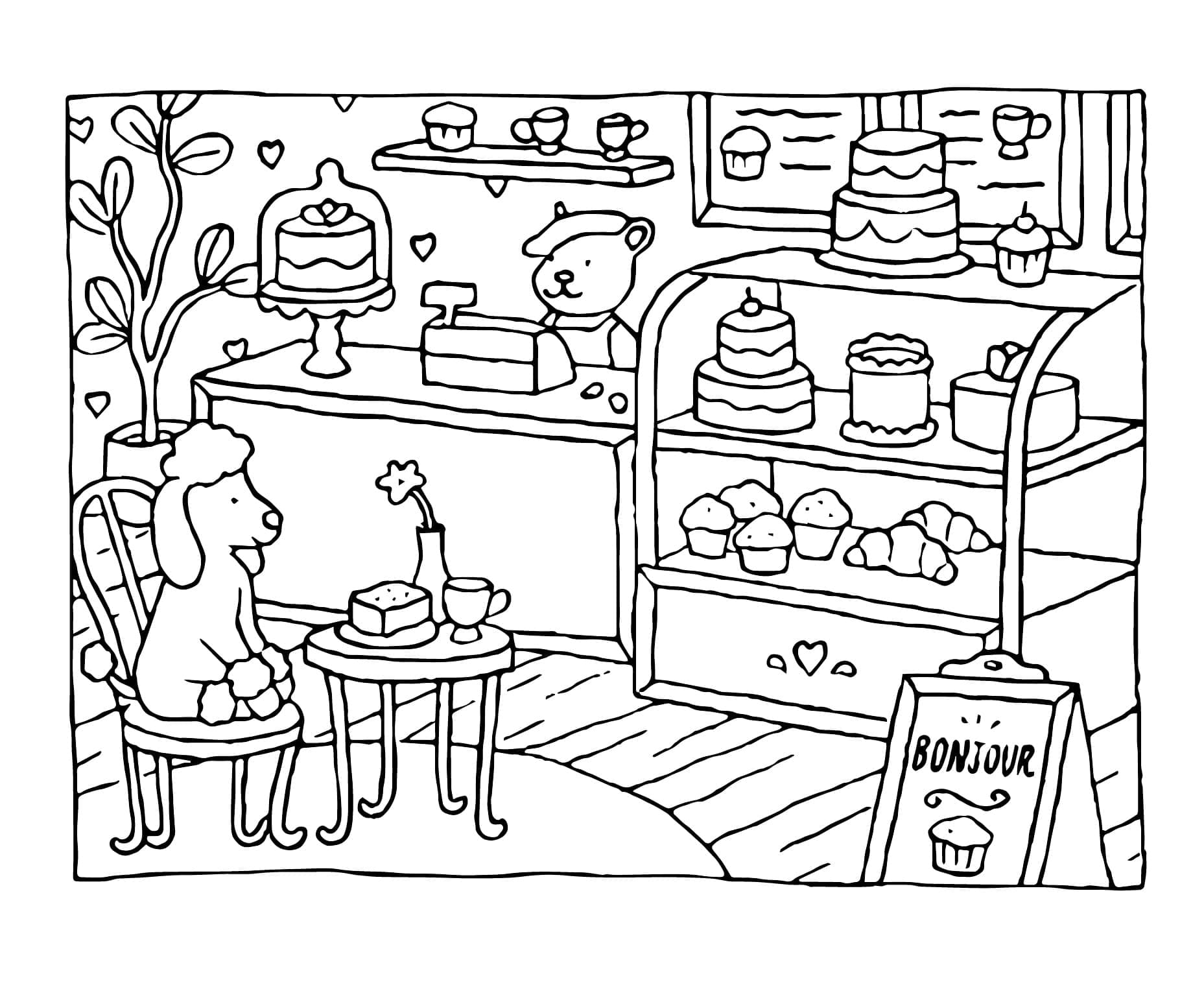 Bobbie Goods printbar til børn Tegninger til Farvelægning